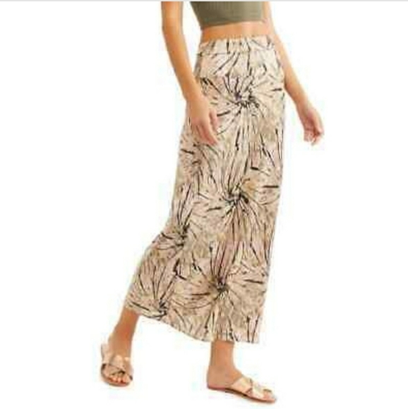 Free People Dresses & Skirts - Free People Magic Smoke Midi Satin Skirt